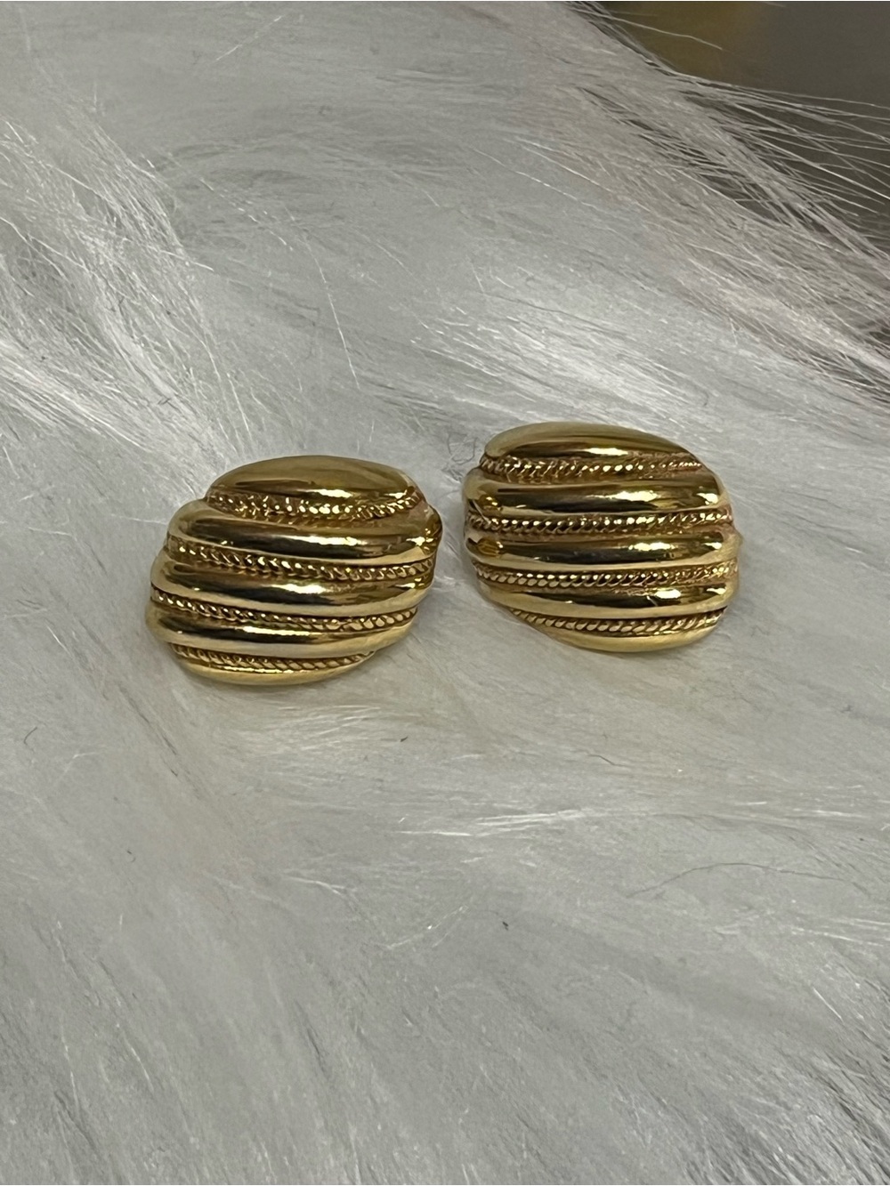 Vintage Christian Dior Clip On Earrings